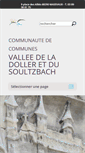 Mobile Screenshot of cc-vallee-doller.fr